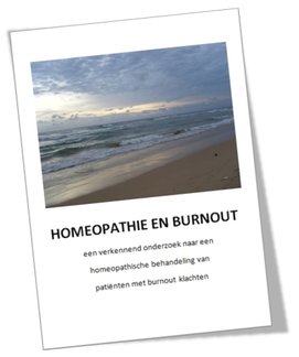 scriptie burnout en homeopahtie